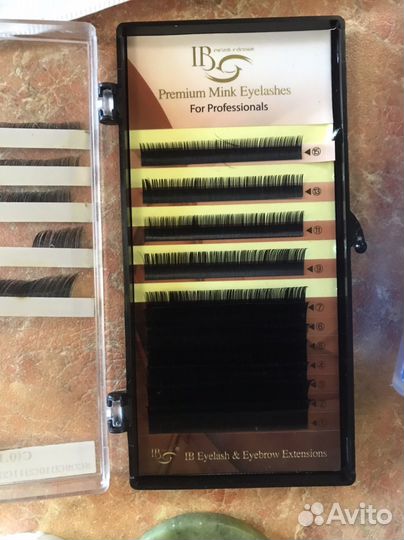 Ресницы для наращивания, микробраши, пинцеты