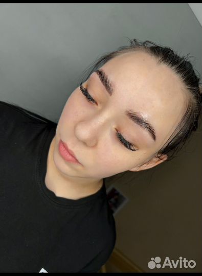 Брови, ламинирование ресниц