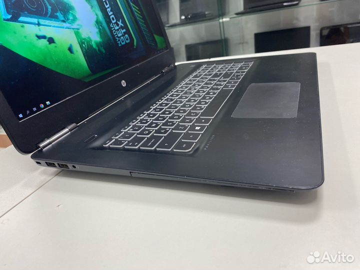 Игровой Hp 17.3 (Core i5-7th/ 12gb/ GTX 1050 Ti)