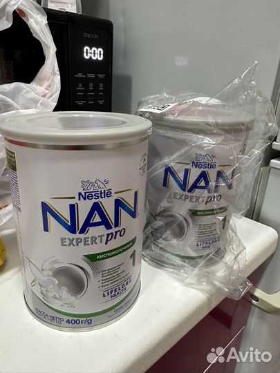 Смесь Nan 1 кисломолочная