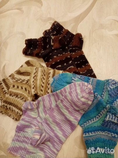 Носки ручной вязки для женщин и подростков