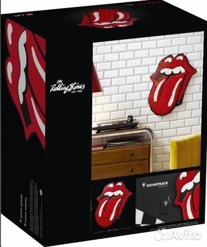 Конструктор Арт объект Роллинг Стоунз 60213/31206
