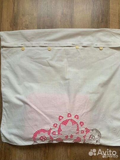 Наволочки старинные с ришелье