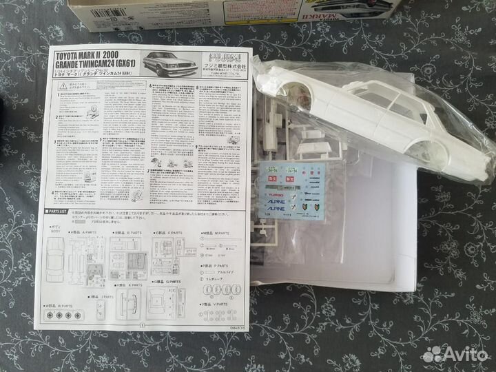 JDM toyota GX61 набор для моделирования 1:24