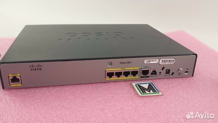 Маршрутизатор Cisco 881-SEC-K9 HE Китай/10шт/Б/У