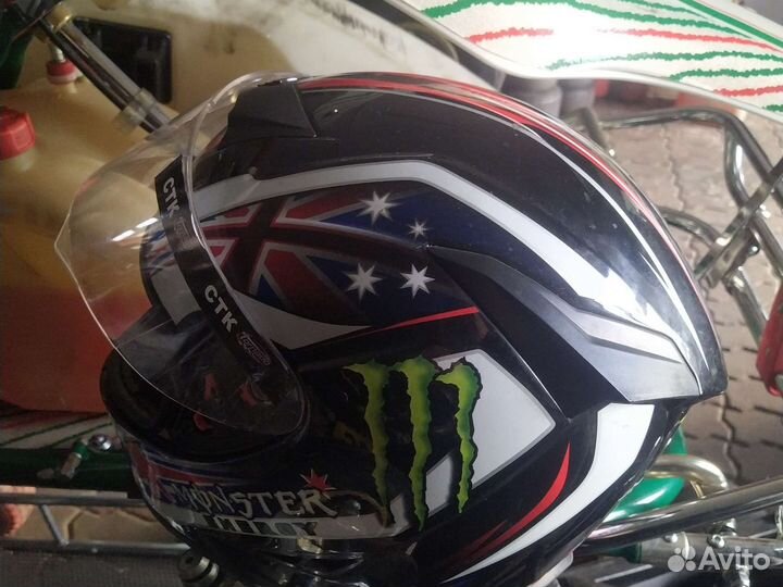 Шлем для мотокросса бу