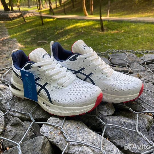 Кроссовки Asics Женские Летние Асикс Плотная Сетка