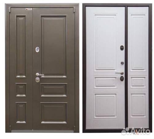 Дверь входная Двустворчатая серии 