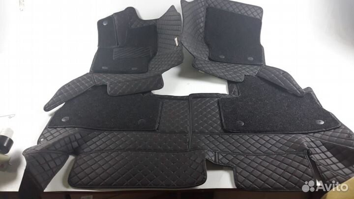 3D Коврики Mercedes Салон Багажник из Экокожи