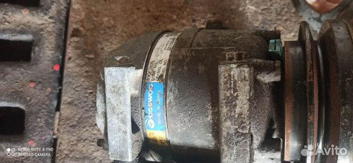 Компрессор кондиционера daewoo nexia