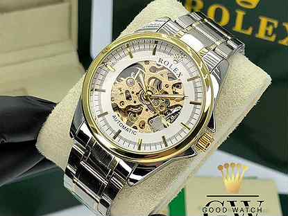 Часы мужские Rolex скелетоны