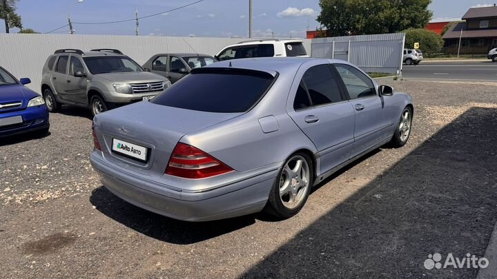Mercedes-Benz S-класс 4.3 AT, 1999, 316 000 км