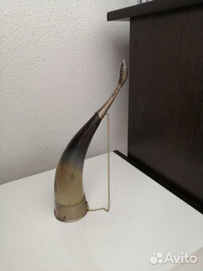 Рог антикварный