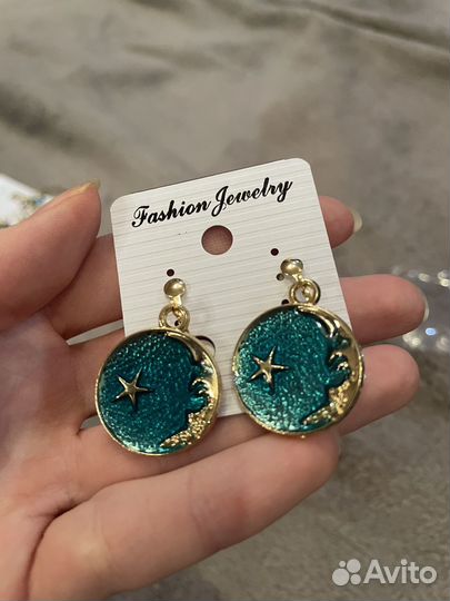 Серьги клипсы
