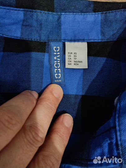 Хлопковые рубашки 40-42