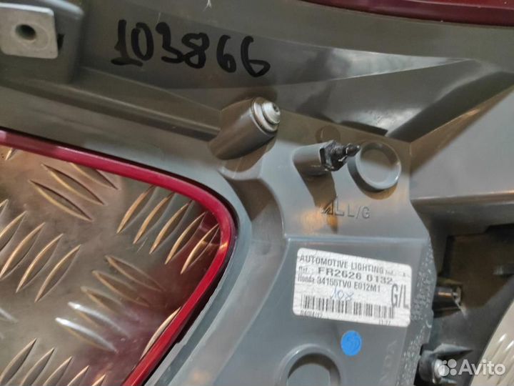 Фонарь задний внутренний левый Honda Civic FK (9 g