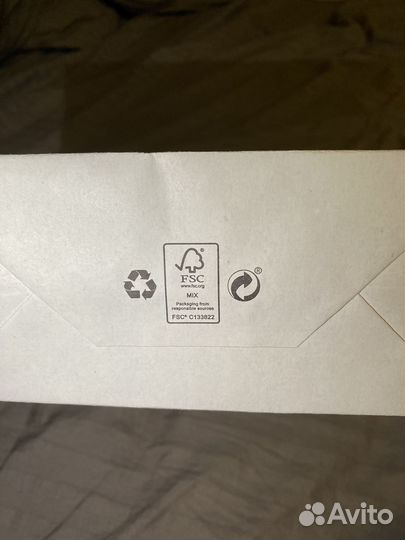 Крафтовый пакет подарочный