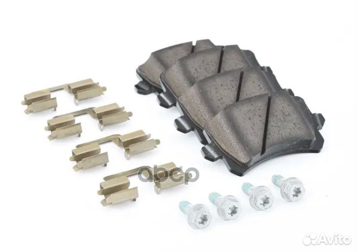 1 комплект тормозных колодок для дисковы ORG