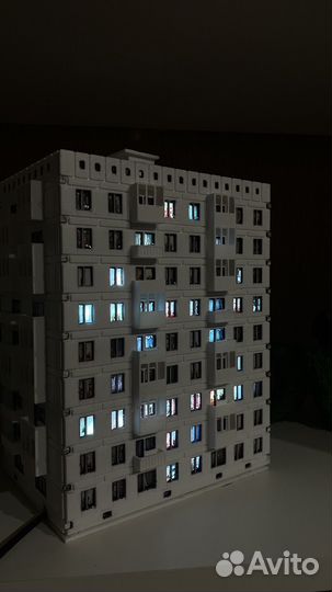 Ночник панелька (с елочкой)