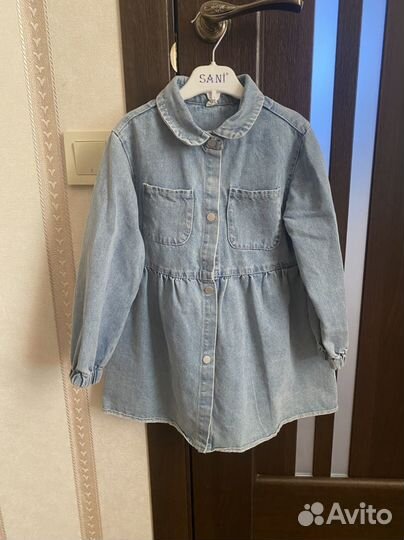 Платье джинсовое