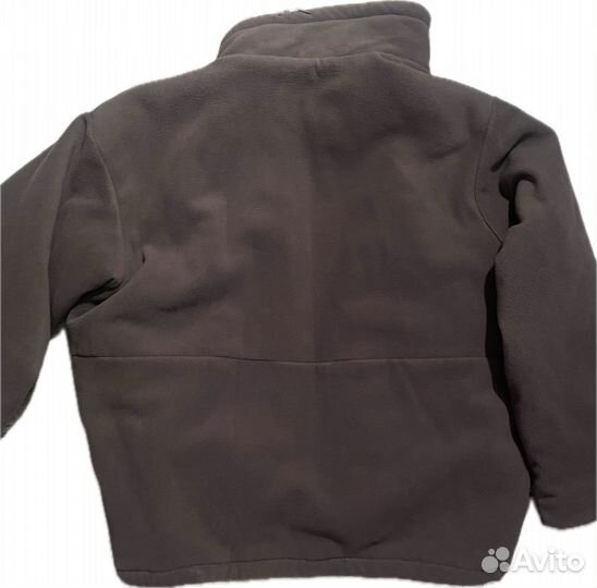 Серая Флиска 8 seconds с синим карманом