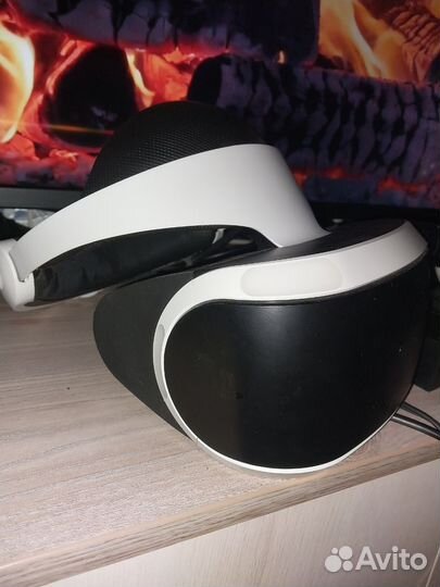 Шлем sony ps4 vr+камера+aim controller