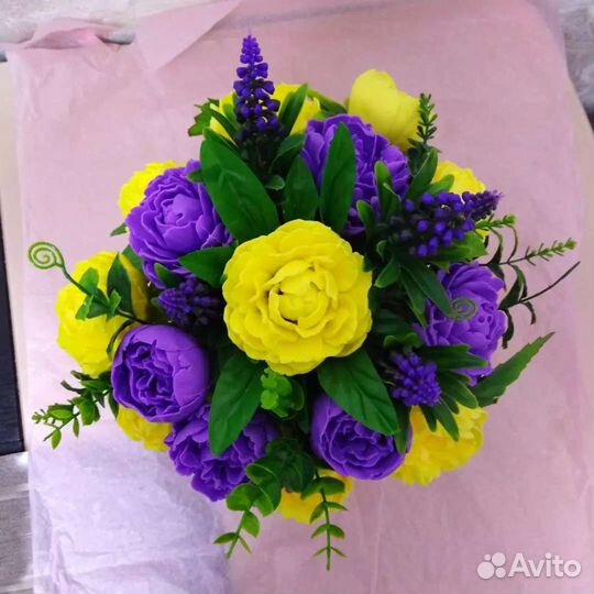 Букеты из мыла ручной работы