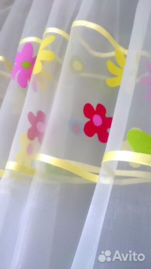 Тюль для детской, готовый