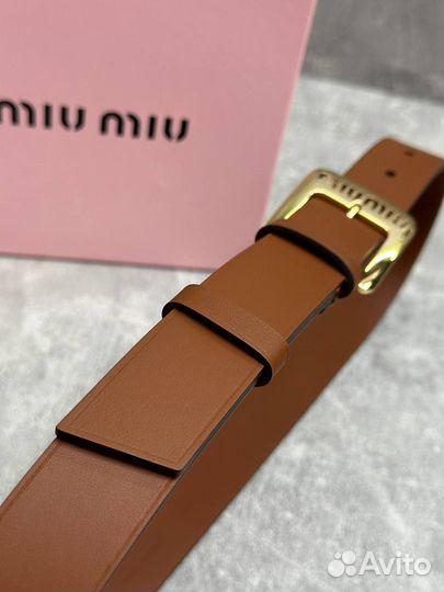 Ремень miu miumiu