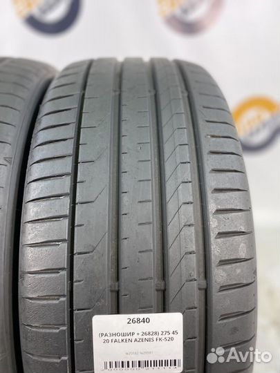 Falken Azenis FK-520 275/45 R20 и 305/40 R20 111W