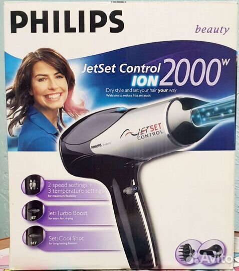 Насадки для фена Phillips JetSet Control 2000 Ion