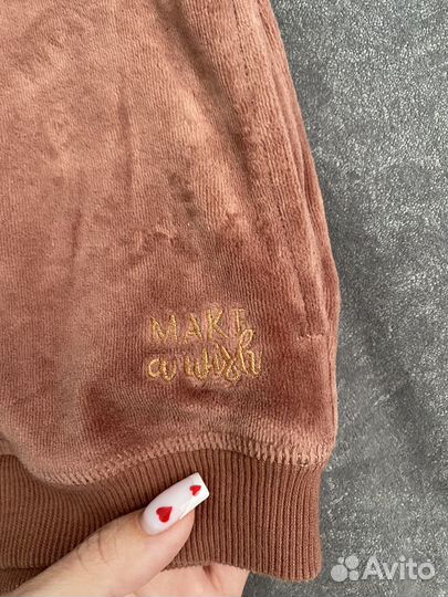 Толстовка на молнии с капюшоном 116 122