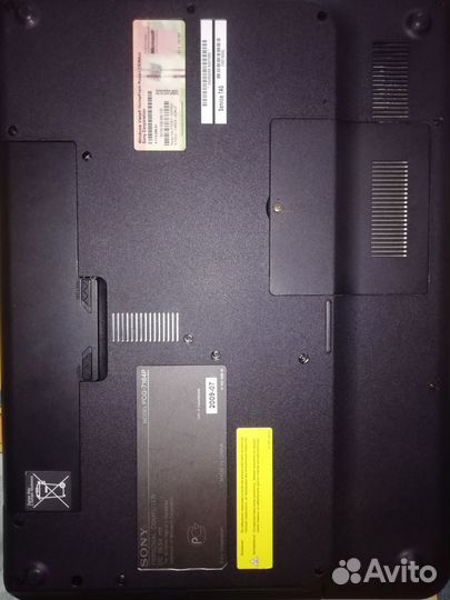 Ноутбук sony vaio pcg 7164 P
