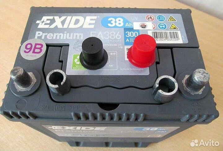 Аккумулятор Exide Premium 40 Ah 350 A EA406