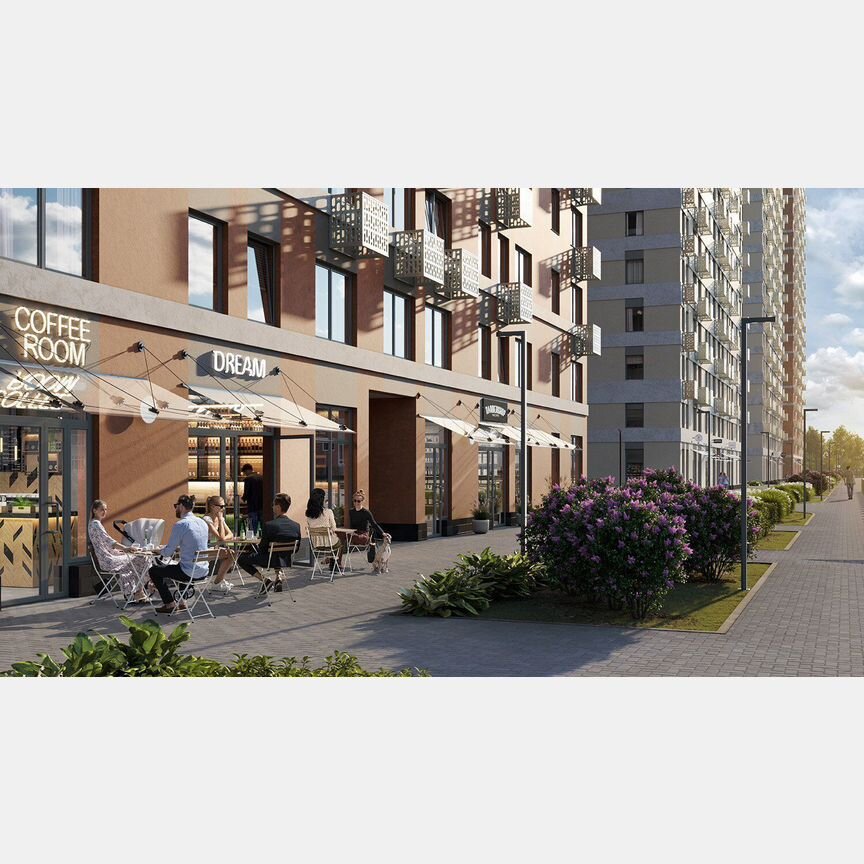 1-к. квартира, 35,9 м², 5/23 эт.