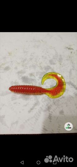 Силиконовые приманки Relax Twister 5. 9cm 7g