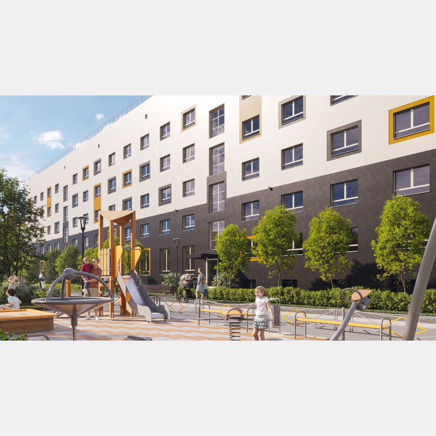 1-к. квартира, 47,6 м², 5/5 эт.