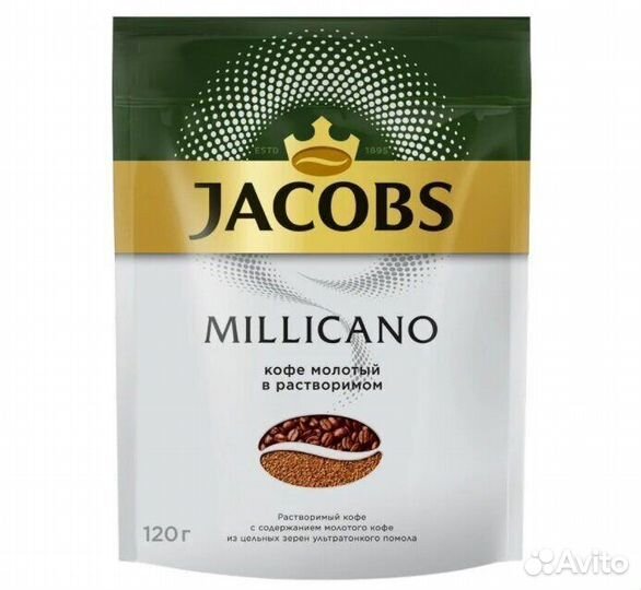 Растворимый кофе Jacobs Millicano 120 г