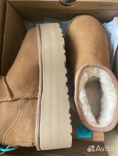 Ugg Ultra Mini platform chestnut Угги Оригинал