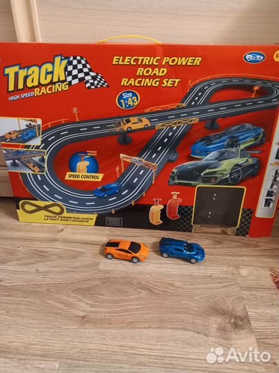 Автотрек с машинками