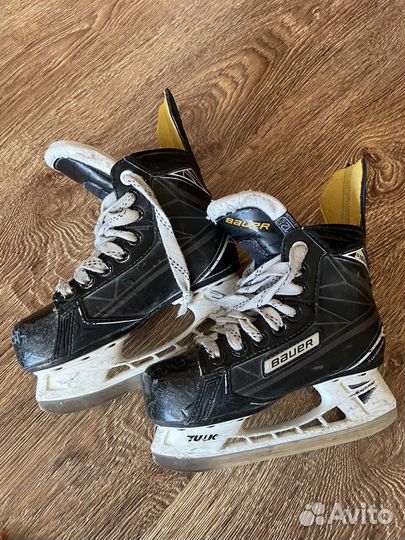 Коньки хоккейные bauer детские 31,5 размер