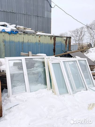 Окна пластиковые бу