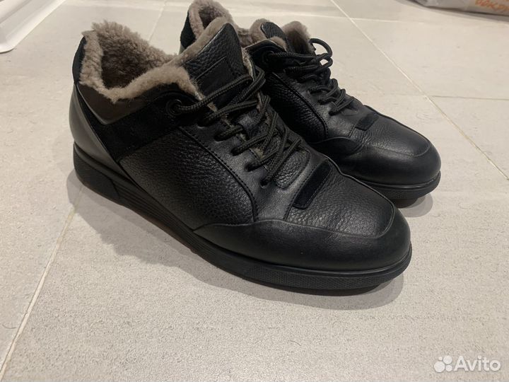 Мужские кожаные ботинки 41 размер