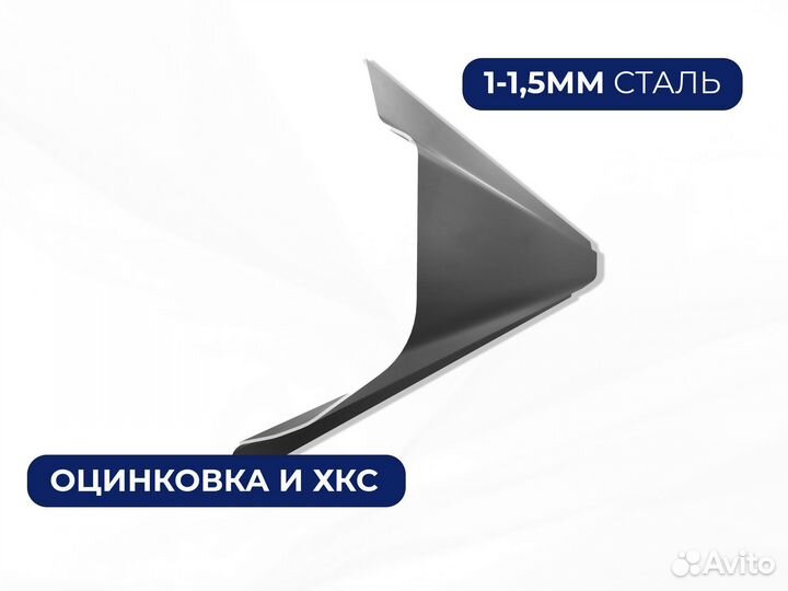 Ремонтные пороги и арки Mitsubishi Северская