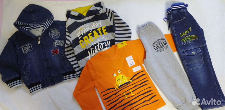 Вещи пакетом для мальчика 104