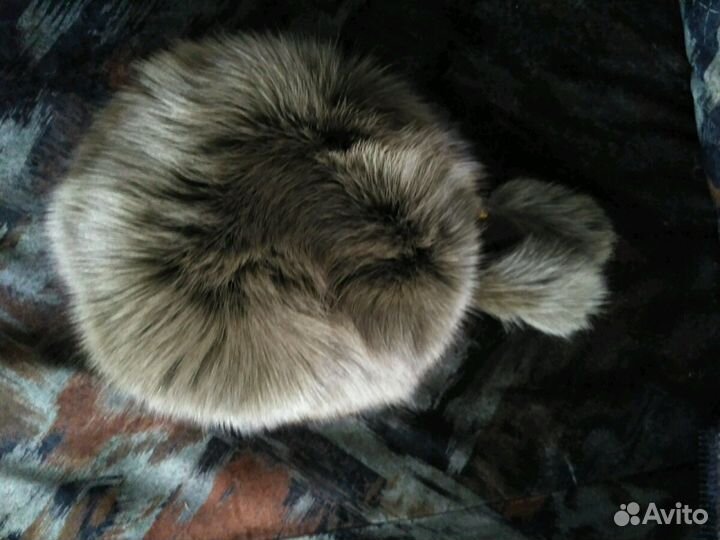 Шапка песец р-р 57. Новая