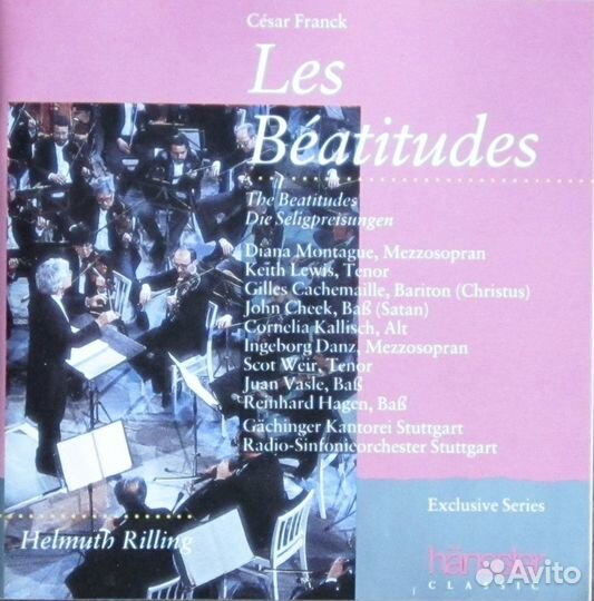 Franck: Les Béatitudes. Rilling (2 CD)