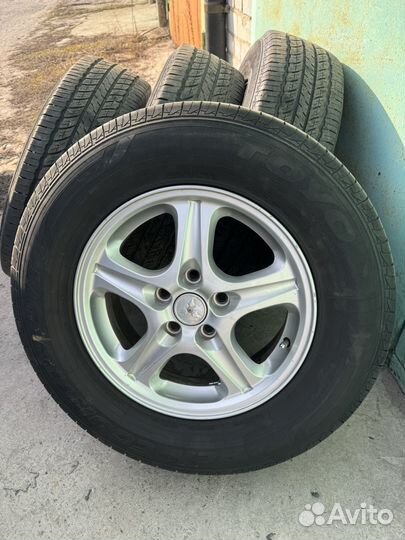 Литые диски r16 с резиной