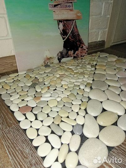 Коврик массажный из морской гальки