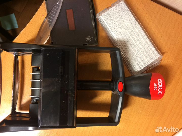 Штамп самонаборный с датой автоматический Colop S2